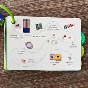 Lovevery 7-8 month play kit. EUC